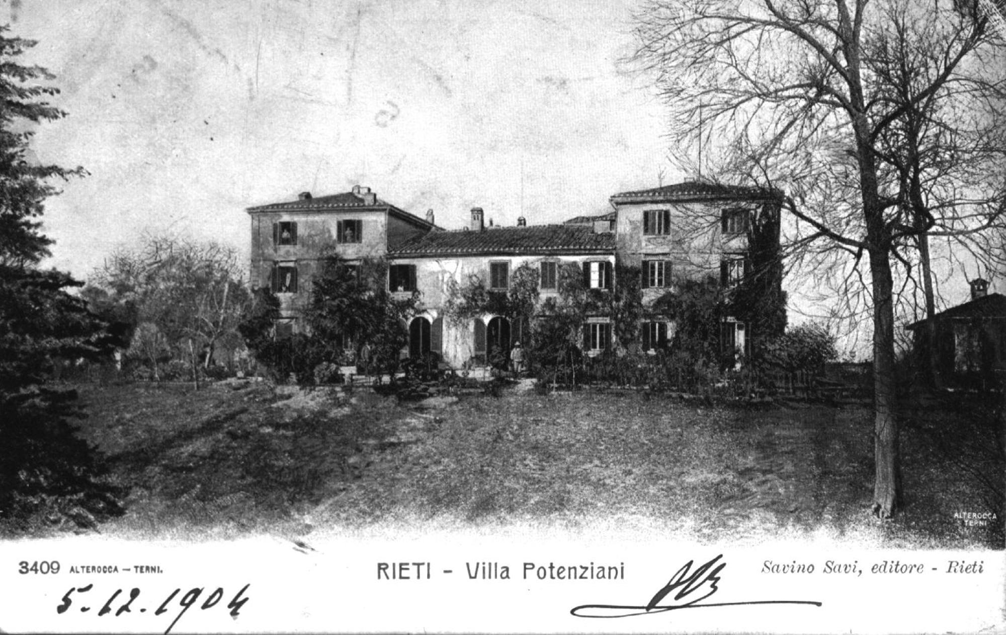 Park Hotel Villa Potenziani Ριέτι Εξωτερικό φωτογραφία